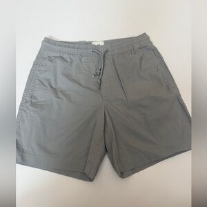 H&M Light Gray Elastic Waist Shorts